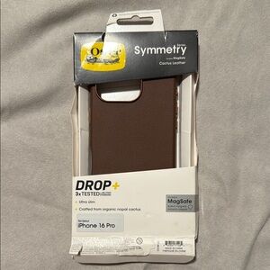 OtterBox Symmetry Series Brown Case for iPhone 16 Pro